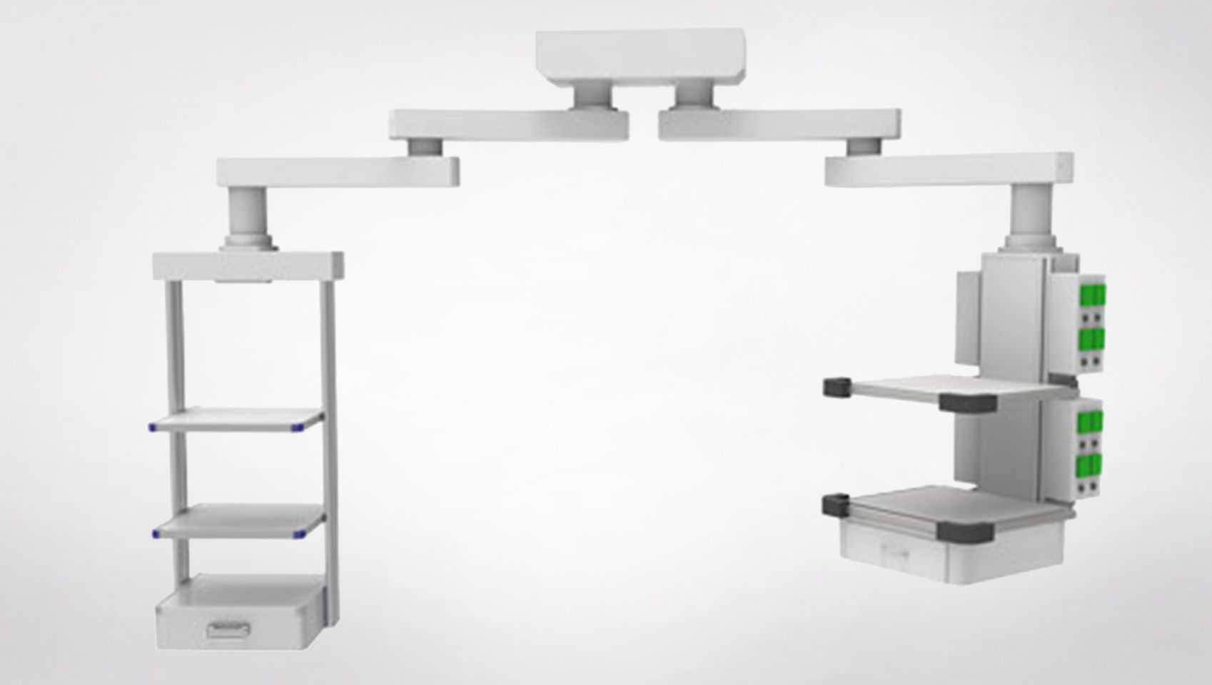 Doppio Braccio Di Distribuzione Z Mc Hospital Equipment