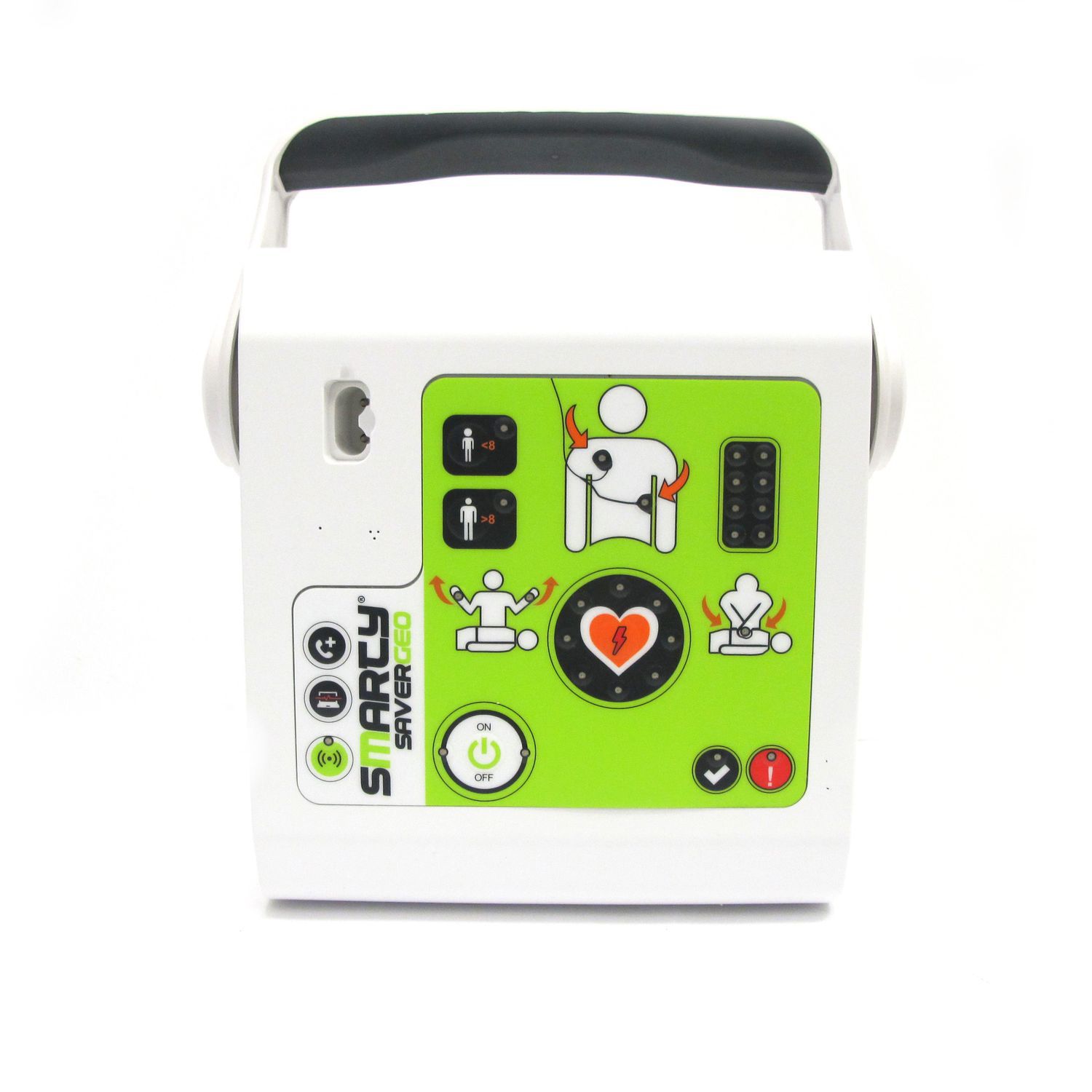 Defibrillatore Esterno Semiautomatico Smarty Saver Geo A M I