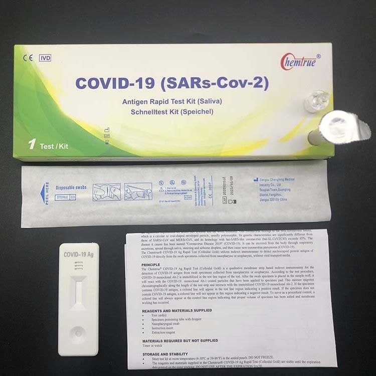 Test Rapido Per Diagnosi Covid Chemtrue Shanghai Chemtron