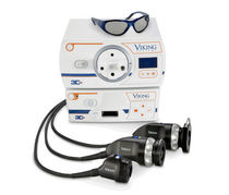 testa di videocamera con videoprocessore per endoscopi (alta definizione, 3D) 3DHD Viking Systems