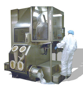 isolatore classe III / per l'industria farmaceutica / da terra / glovebox