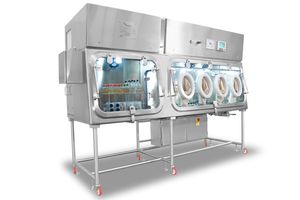 isolatore classe III / per l'industria farmaceutica / per test di sterilità / mobile