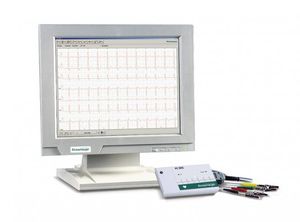 elettrocardiografo veterinario da riposo / per PC / 6 canali