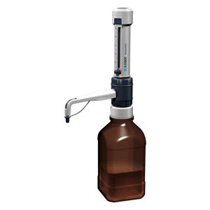 dispensatore su flacone da laboratorio