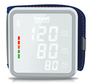 tensiometro elettronico automatico / da polso / Bluetooth
