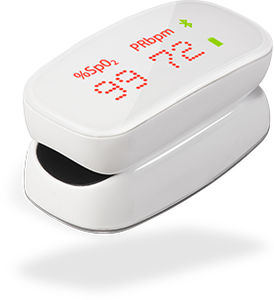 pulsossimetro digitale / con connessione wireless / per smartphone