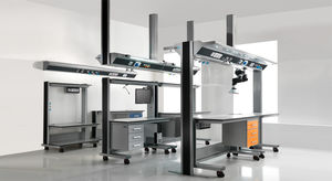 trave tecnica / a soffitto / da laboratorio