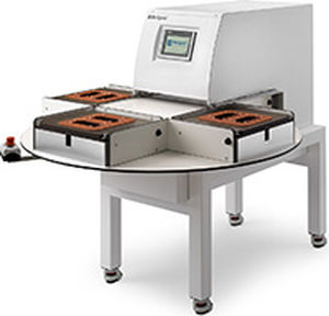 termosigillatrice per vaschette rotativa / per l'industria farmaceutica / medica