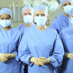 camicetta di protezione / traspirante / sterile / senza lattice