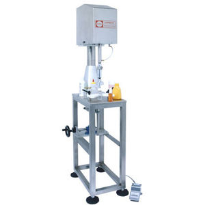 sistema di incapsulamento per bottiglie / per l'industria farmaceutica / semiautomatico / da banco