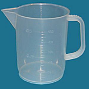 coppa di decantazione in polipropilene / da laboratorio / graduata