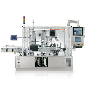 etichettatrice di cartoni / automatica / in linea / di etichette adesive