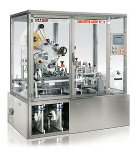 etichettatrice di cartoni / automatica / in linea / di etichette adesive