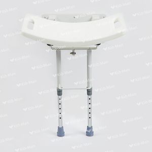 seduta da doccia / senza schienale / ad altezza regolabile / in plastica