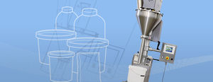macchina di riempimento Auger / semiautomatica / ponderale / per l'industria farmaceutica