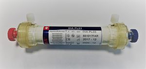 dializzatore in polietersulfone / in polisolfone / pediatrico