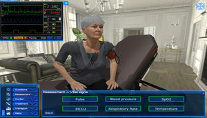 simulatore realtà virtuale / didattico / basato sul web