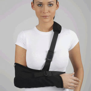 reggibraccio con fascia avvolgente