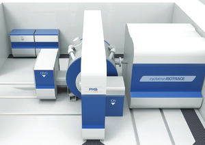 piattaforma di sintesi di radiotraccianti / TEP / robotizzata