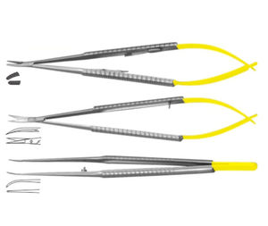 microforbici per chirurgia odontoiatrica / per microchirurgia / per esseri umani / autoclavabili