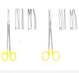 forbici odontoiatriche / per chirurgia / di Metzenbaum / per esseri umani