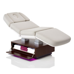 lettino per spa manuale / con poggiatesta / con braccioli / regolabile in altezza