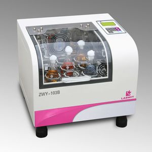 incubatore da laboratorio a convezione forzata / per coltura cellulare / da banco / con agitazione