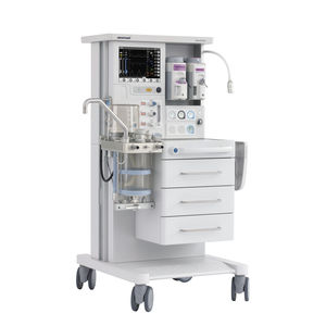 sistema per anestesia pediatrico / su carrello / con monitoraggio respiratorio / con miscelatore di gas elettronico