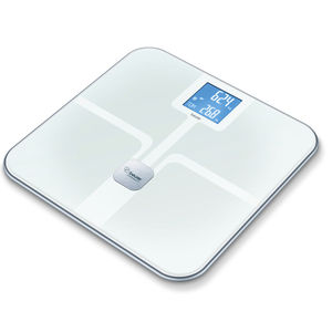 analizzatori di composizione corporea per bioimpedenziometria / per misurazione del grasso / con display LCD / Bluetooth