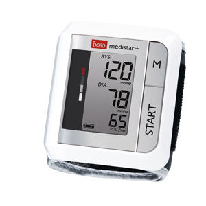 tensiometro elettronico automatico / da polso / con bracciale integrato