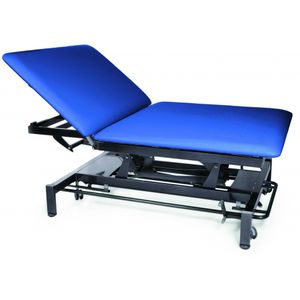 lettino Bobath elettrico / su rotelle / regolabile in altezza / a 2 sezioni