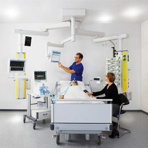 illuminazione per ospedale / a soffitto / multifunzione