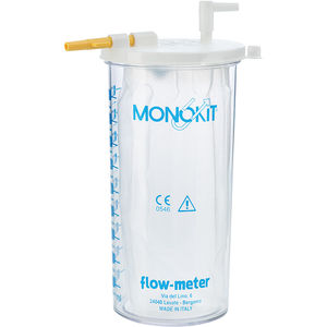 recipiente per aspiratore medico / in plastica / monouso