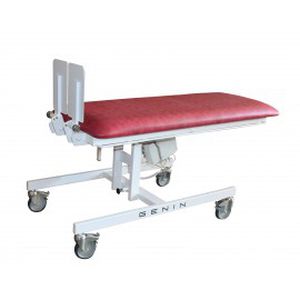 lettino di statica 1 sezione / elettrico / con rotelle / pediatrico