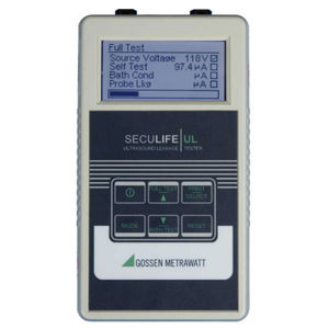 tester di corrente di fuga / per sonde ecografiche / portatile