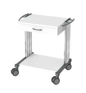 carrello per apparecchio / di emergenza / di servizio / di distribuzione di farmaci