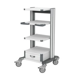 carrello per apparecchio / per anestesia / per camera di sterilizzazione / di ancoraggio