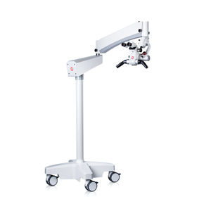 microscopio di chirurgia dentale / microscopio per esame odontoiatrico / con rotelle