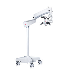 microscopio di chirurgia dentale / microscopio per esame odontoiatrico / con rotelle