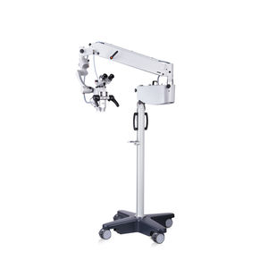 microscopio per chirurgia ORL / con rotelle