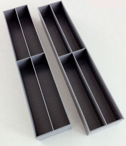 vassoio per armadietto / in plastica