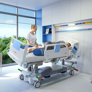 letto per terapia intensiva / elettrico / ad altezza regolabile / a inclinazione laterale