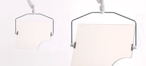 pannello schermante di radioprotezione raggi X / a soffitto / con finestra