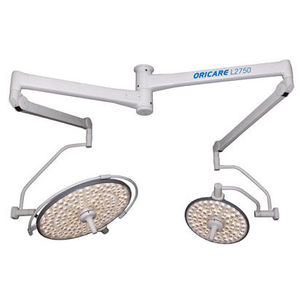 lampada scialitica a soffitto / a LED / con pannello di controllo / 2 bracci