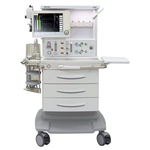 sistema per anestesia su carrello / con monitoraggio respiratorio / con miscelatore di gas elettronico