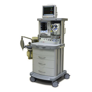 sistema per anestesia su carrello / con monitoraggio respiratorio / con miscelatore di gas elettronico