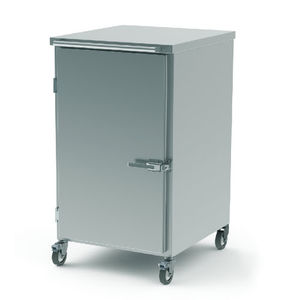 carrello di trasporto / per materiale sterile / per cestelli di sterilizzazione / 1 porta