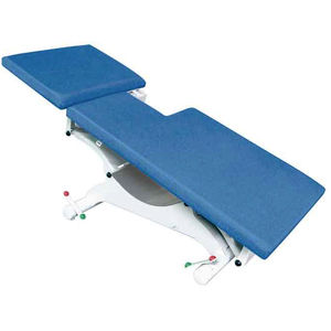 lettino da visita per ecocardiografia / elettrico / ad altezza regolabile / 2 sezioni