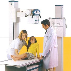 sistema di radiografia / analogico / per radiografia pediatrica / con tavolo