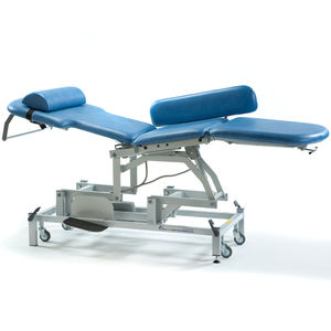 lettino da visita per ecocardiografia / elettrico / ad altezza regolabile / a 3 sezioni